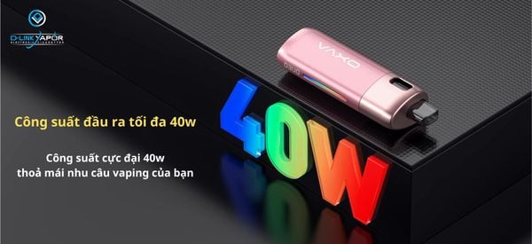 OXVA Oneo Pod Kit với công suất đỉnh cao lên đến 40W