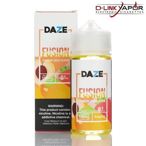 Tinh dầu vape 7 Daze Fusion Strawberry Mango Nectarine