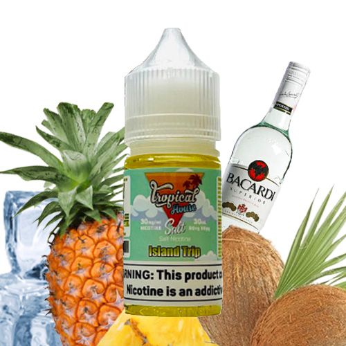 Tinh dầu vape Tropical hương vị dứa dừa rựu rum