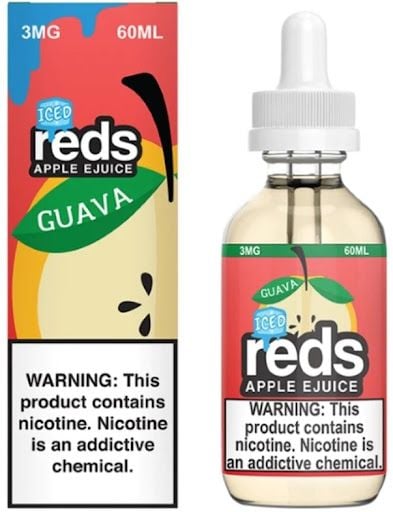 REDS APPLE EJUICE Iced Guava by 7 Daze
