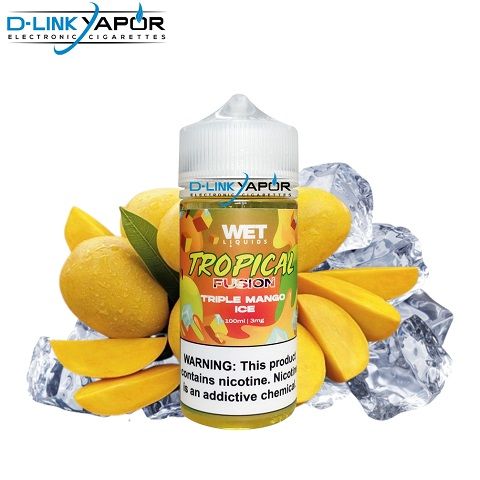 Wet Liquids - Tropical Fusion Triple Mango Ice (Xoài Lạnh) Freebase 100ml