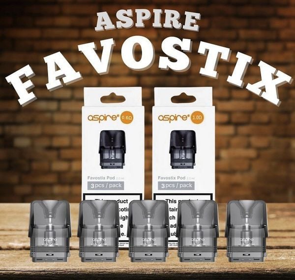 Đầu Pod (Cartridge) Aspire Favostix - 0,6 ohm và 1,0 ohm