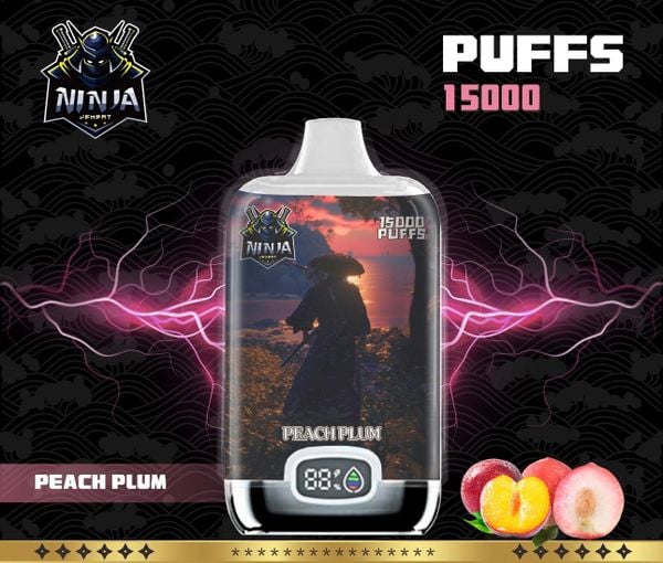 Ninja 15000 hương vị Peach Plum