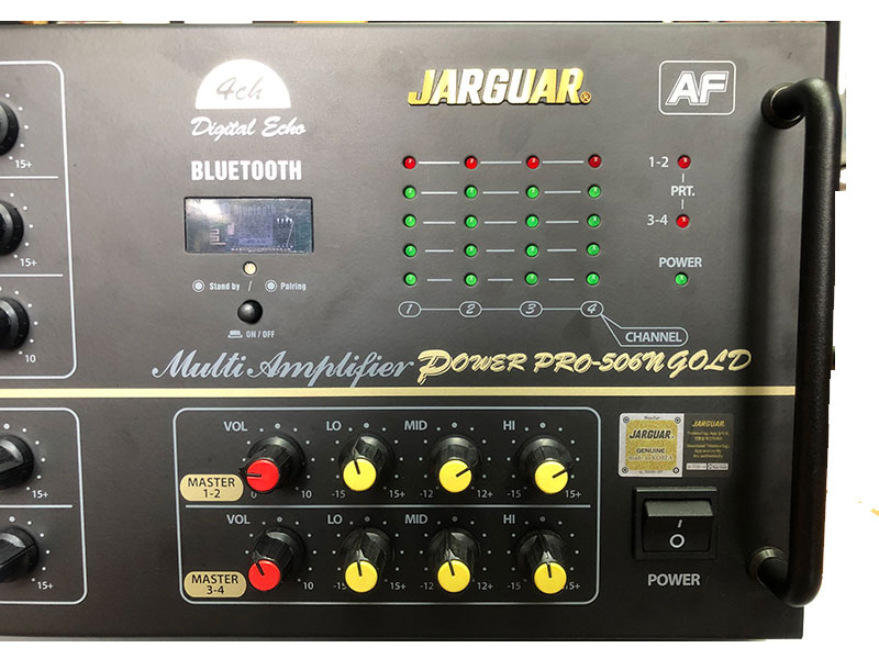 amply karaoke jarguar pro 506n gold af bluetooth