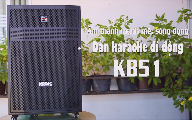 loa kéo karaoke acnos kb51 chip xử lý tốt