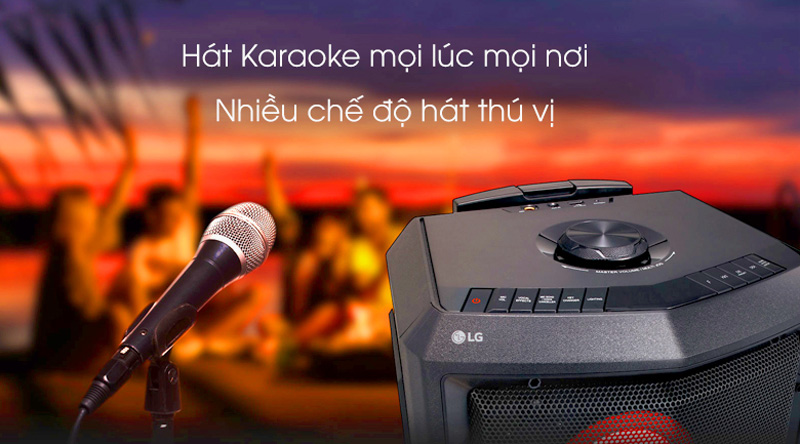 loa kéo diđộng lg xboom rl2 hát karaoke cực hay