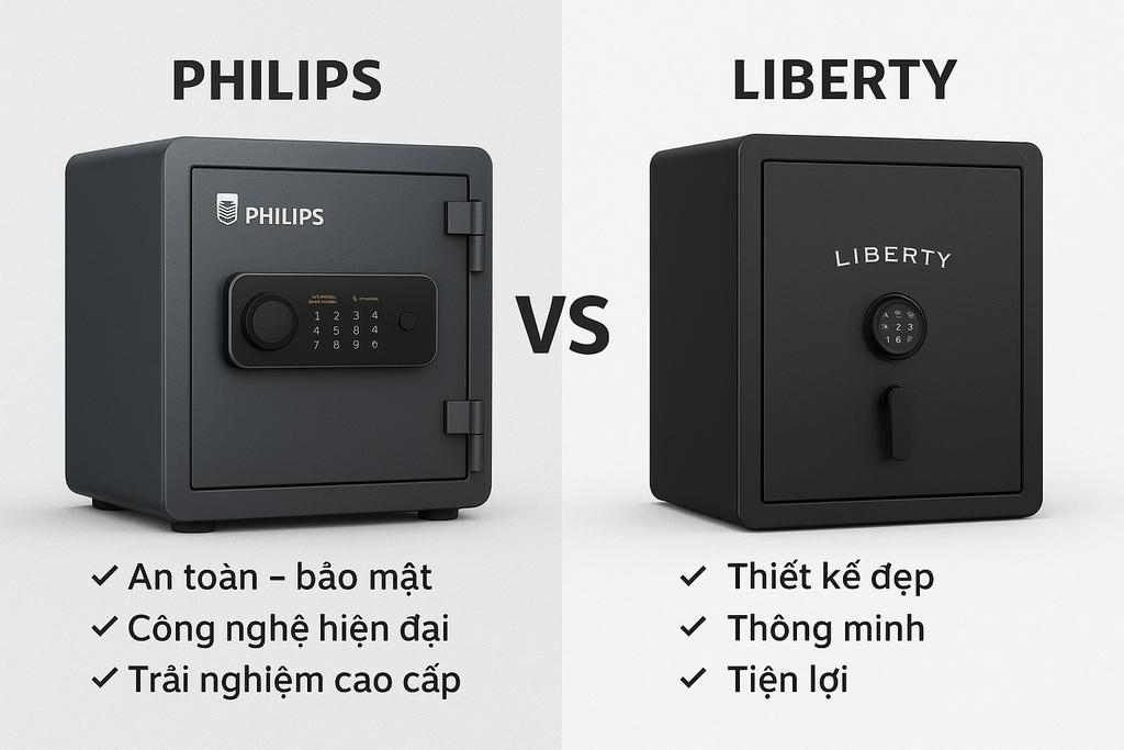 SO SÁNH KÉT SẮT PHILIPS VÀ KÉT SẮT LIBERTY