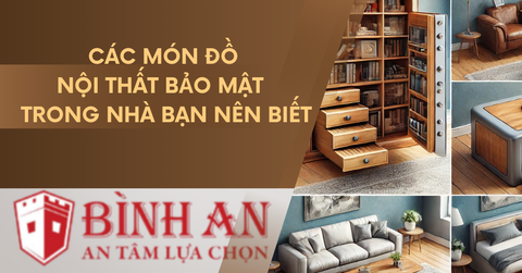 Các món đồ nội thất bảo mật trong nhà bạn nên biết