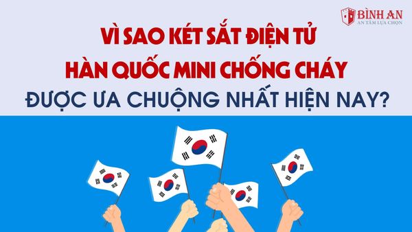 Két Sắt Điện Tử Mini Được Ưa Chuộng Nhất Hiện Nay
