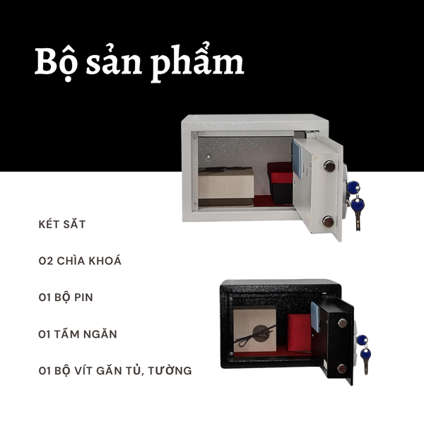 Nên chọn két sắt loại khóa cơ hay khóa điện tử hiện nay?