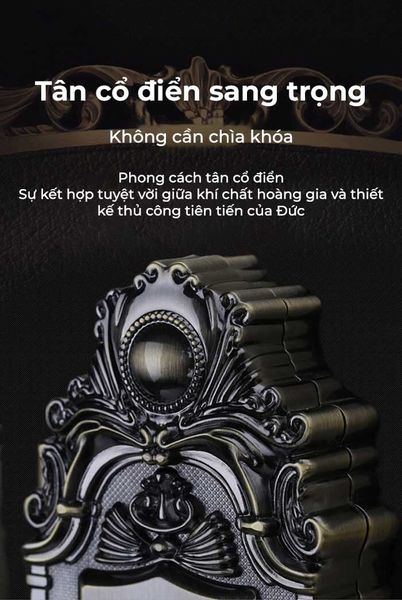 Khoá cửa Kaadas 6001 điện tử thông minh tân cổ điển sang trọng