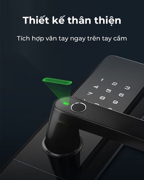 Khoá cửa Kaadas S500-C điện tử thông minh điều khiển từ xa