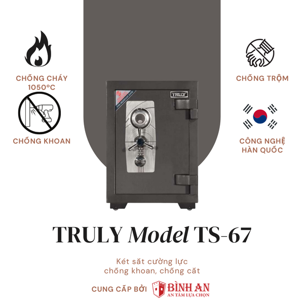 Két sắt siêu cường TRULY TS-67 (151kg)