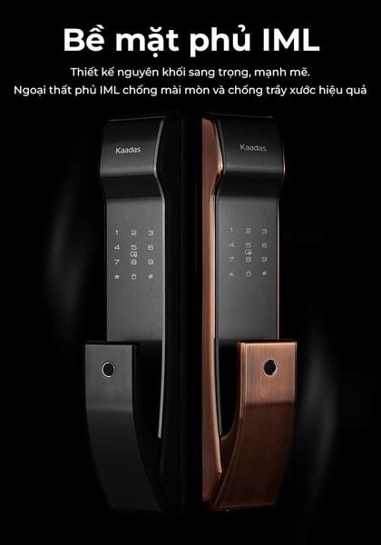 Khoá cửa Kaadas K9-5W điện tử thông minh phiên bản wifi nâng cấp
