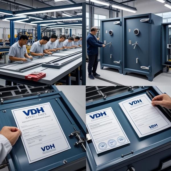 VDH: Thương Hiệu Két Sắt Siêu Cường Từ Hà Lan