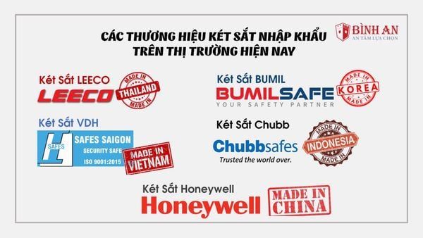 Top 05 tiêu chí khi chọn mua két sắt chính hãng, uy tín