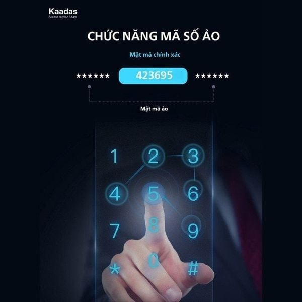 Khoá cửa Kaadas S10-5W điện tử thông minh wifi