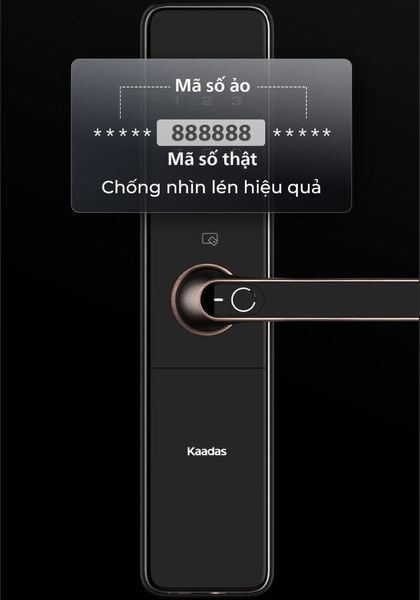 Khoá cửa Kaadas S500-C điện tử thông minh điều khiển từ xa