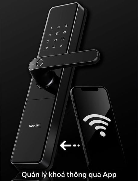 Khoá cửa Kaadas S500-5W điện tử thông minh wifi
