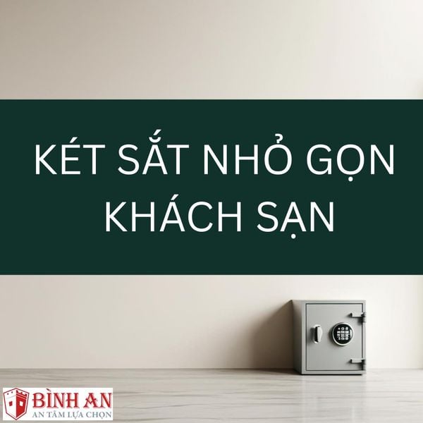 Két sắt nhỏ gọn khách sạn