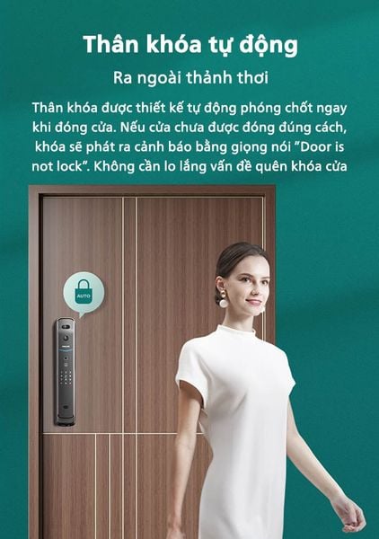 Khóa Cửa Philips DDL709-7HWS Điện Tử Thông Minh Vân Tay