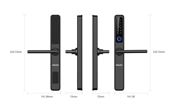 Khoá Cửa Thông Minh Philips DDL608-5HWS