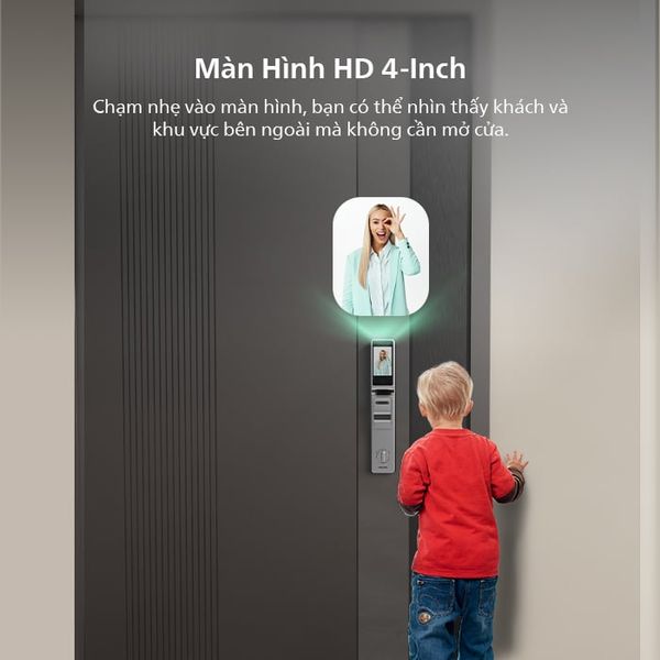 Khóa cửa Philips DDL720 - FVP - 7HWS điện tử thông minh nhận diện khuôn mặt