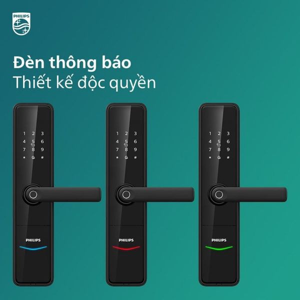 Khoá cửa Philips DDL603E điện tử thông minh hiệu suất vượt trội