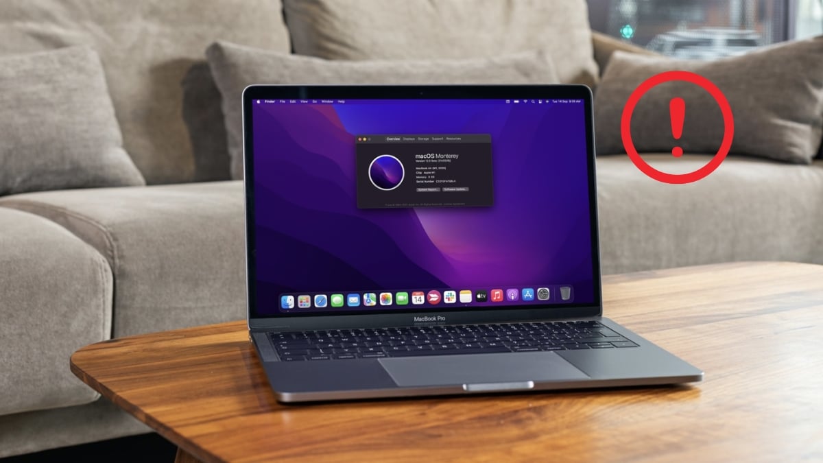 Không thể cập nhật hệ điều hành macOS