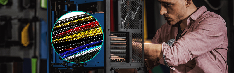 Nguồn Cooler Master MWE Bronze V2 700w (80 Plus  Bronze/Màu Đen) với dây cáp bọc lưới