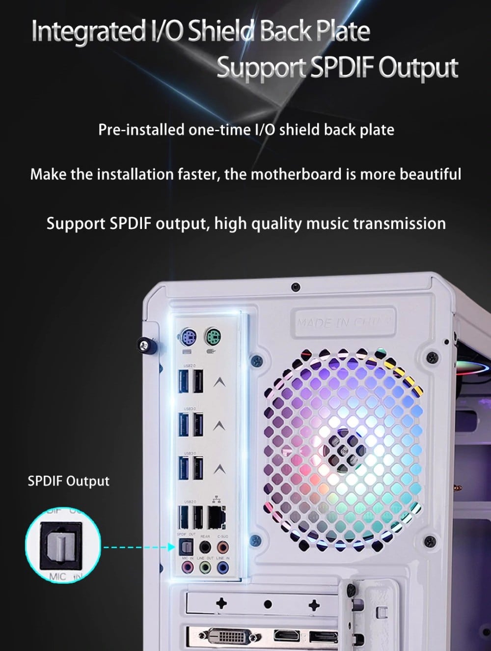 Huananzhi-X99-TF-Gaming-IO-Audio