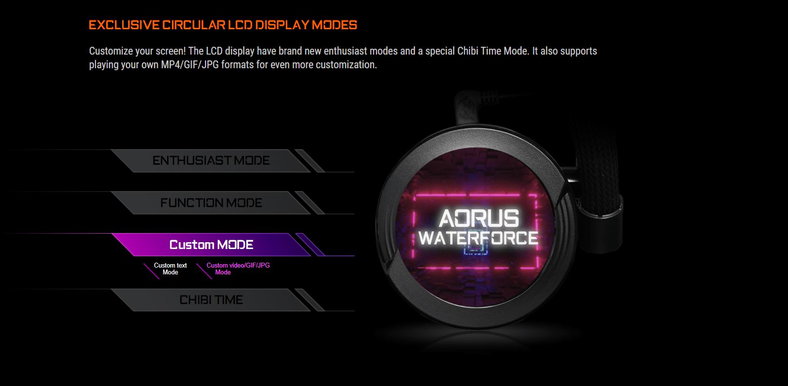 Tản nhiệt nước CPU AIO GIGABYTE AORUS WATER FORCE X 360 giới thiệu 7