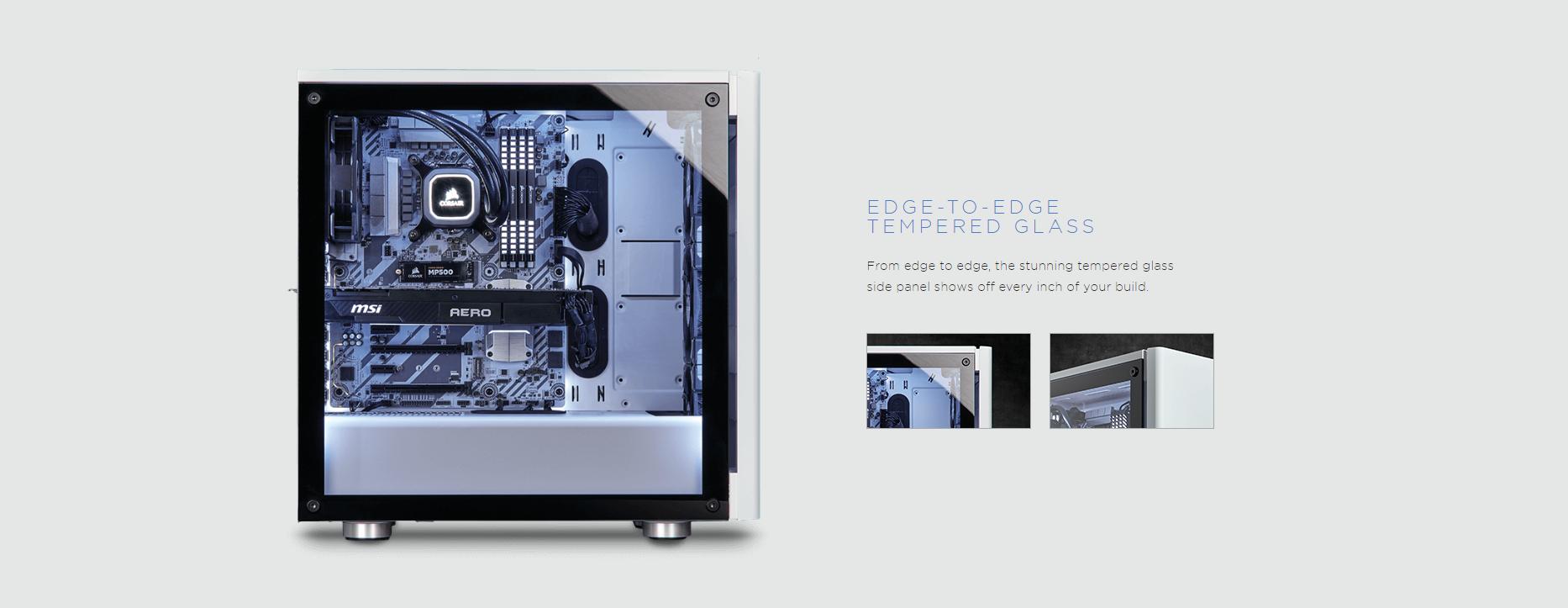 Case Corsair Carbide Series 275R Tempered Glass Gaming (Mid Tower/Màu Đen) giới thiệu 3