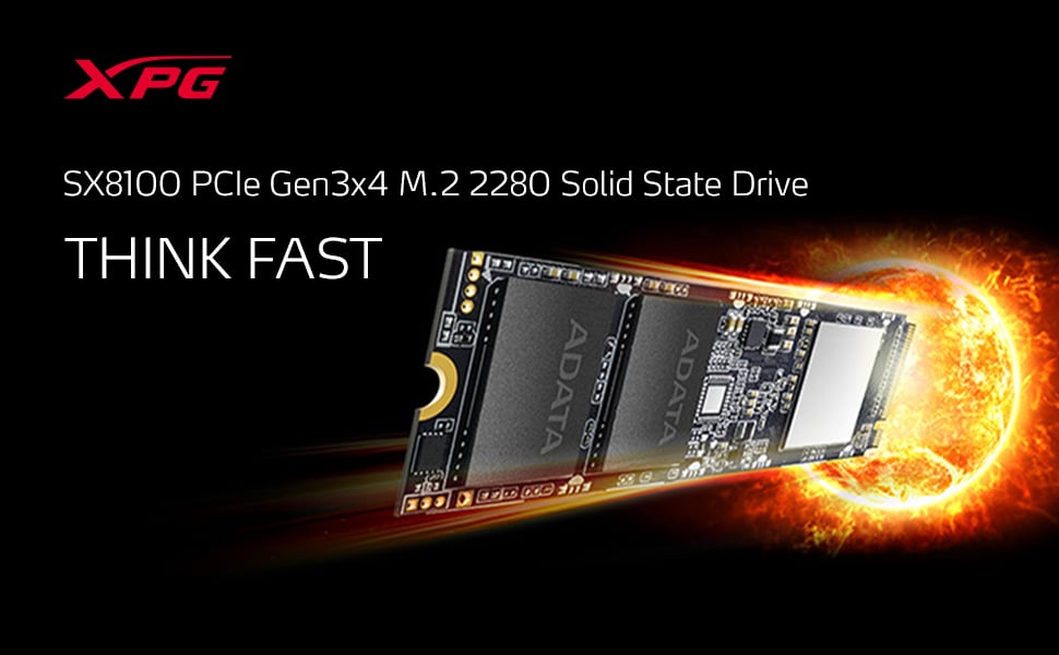 Ổ cứng SSD 4TB Adata SX8100NP M.2 NVMe PCIe Gen3x4 (ASX8100NP-4TT