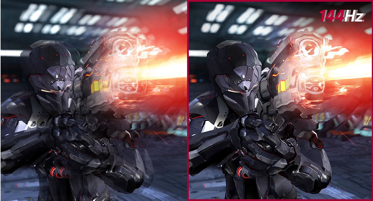 Tốc độ làm mới 144Hz - Trải nghiệm chơi game mượt mà