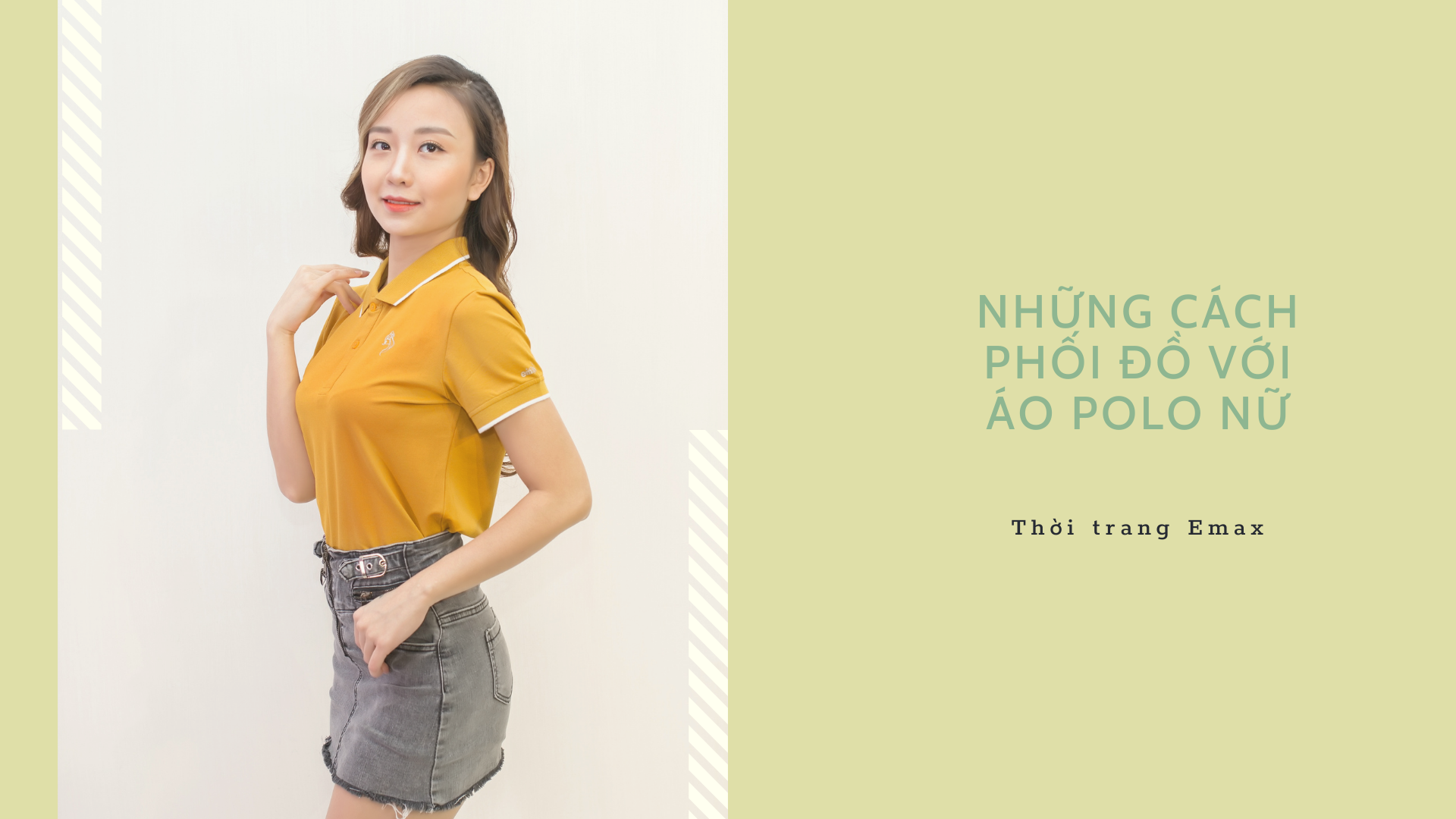 NHỮNG CÁCH PHỐI ĐỒ VỚI ÁO POLO NỮ