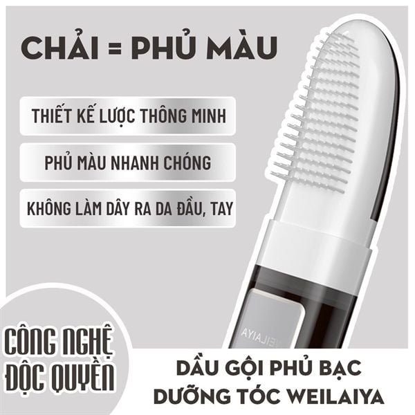 3 sai lầm khiến dầu gội phủ bạc Weilaiya giảm hiệu quả