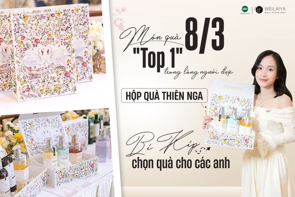 Gợi ý những món quà 8/3 độc đáo giúp bạn ghi điểm tuyệt đối