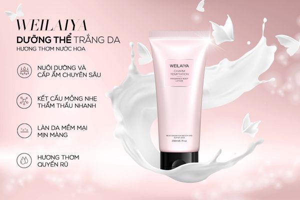 Weilaiya ra mắt “cao thủ dưỡng ẩm” mùa đông: Dưỡng thể nước hoa 3 tầng hương