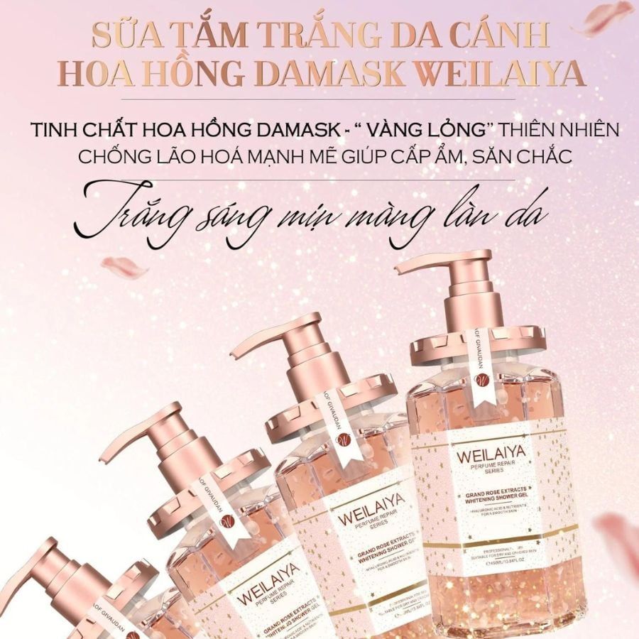 Tại sao sữa tắm Weilaiya cánh hoa hồng trở thành sản phẩm sữa tắm top1 thị trường