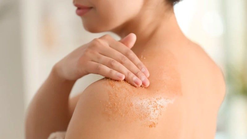 Tẩy da chết cho body