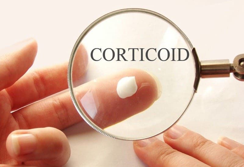 corticoid là chất có hại cho da