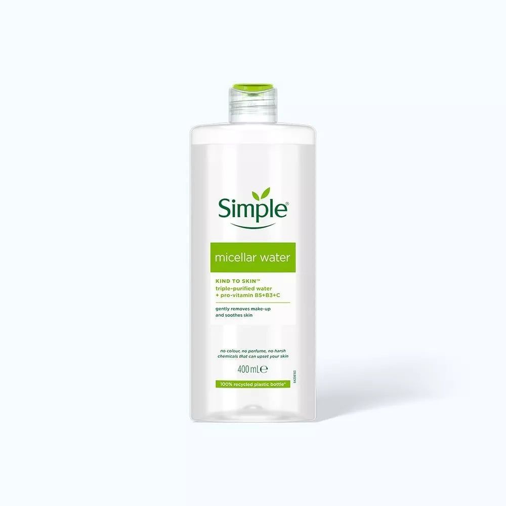 Nước tẩy trang cho da nhạy cảm Simple micellar water