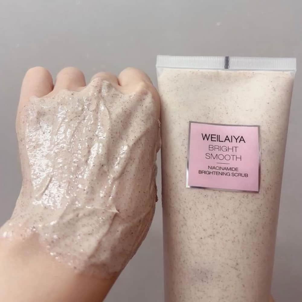 Kem tẩy tế bào chết ủ trắng da Weilaiya