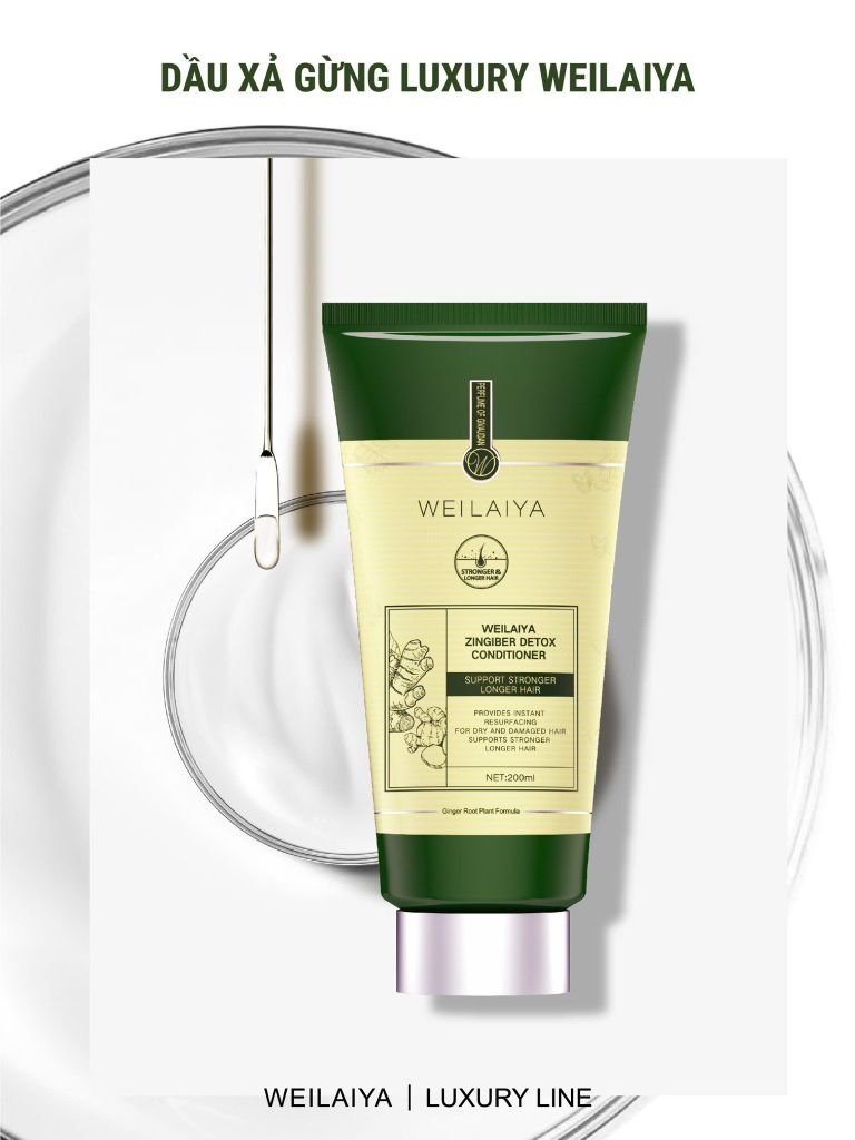 kết cấu dầu xả gừng luxury weilaiya