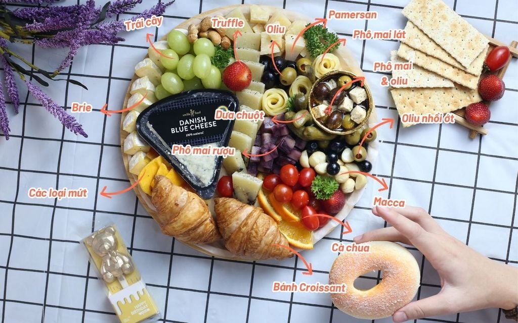 Lesson 3: Các thành phần cấu tạo trong một set Charcuterie?