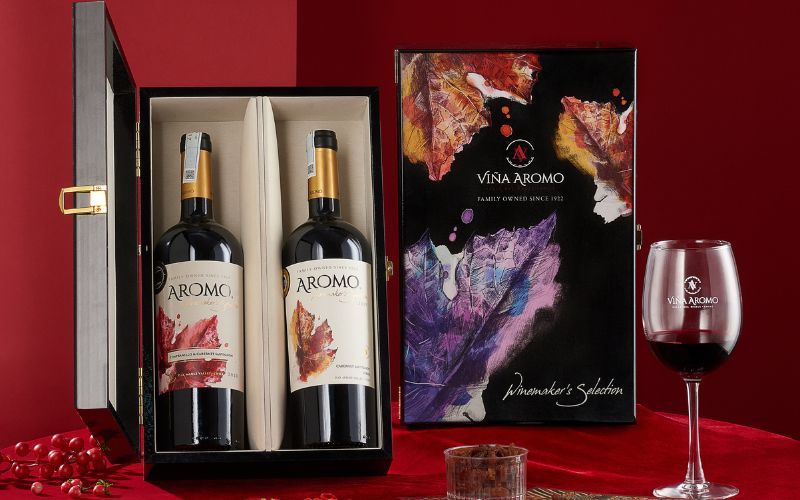 Top 10 hộp quà tết rượu vang cao cấp tặng đối tác 2024