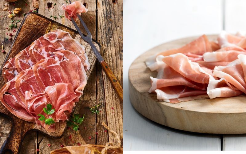 Sự Khác Biệt Giữa Jamón Serrano Và Prosciutto Là Gì?