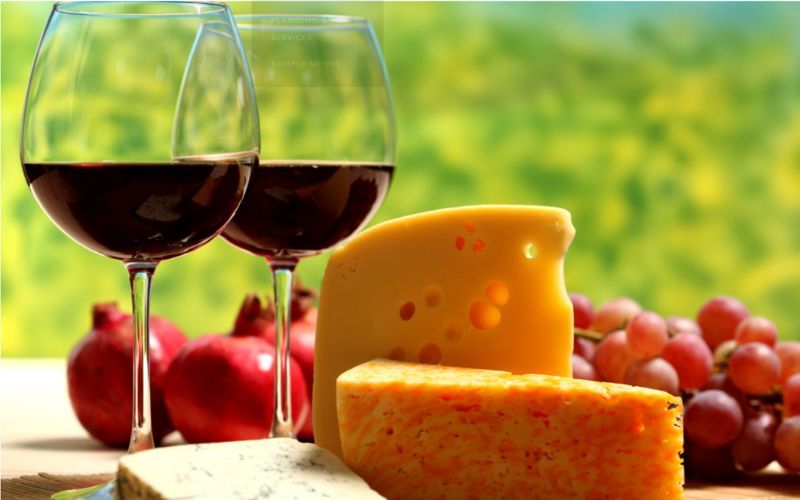 5 cách kết hợp rượu vang với phô mai