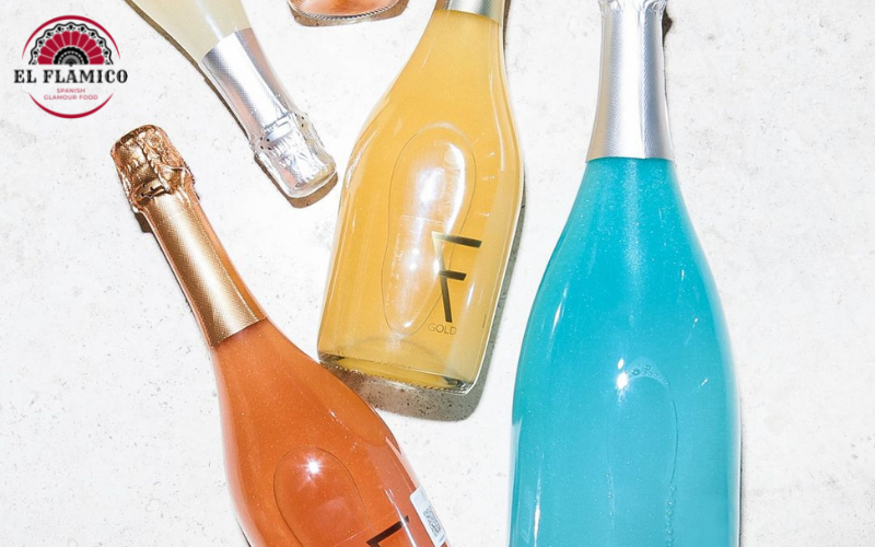 Sparkling wine suitable for women